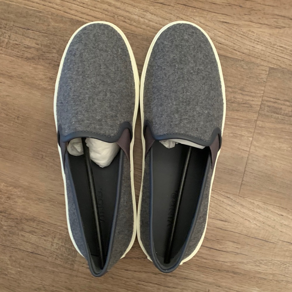 Vince Preston Sneaker in Grey Flannel